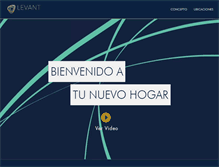 Tablet Screenshot of levant.mx